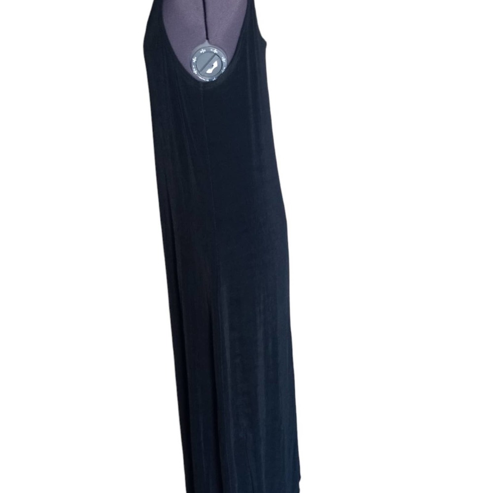 Softwear by Mark Singer black sleeveless maxi dress, Large - Picture 4 of 7